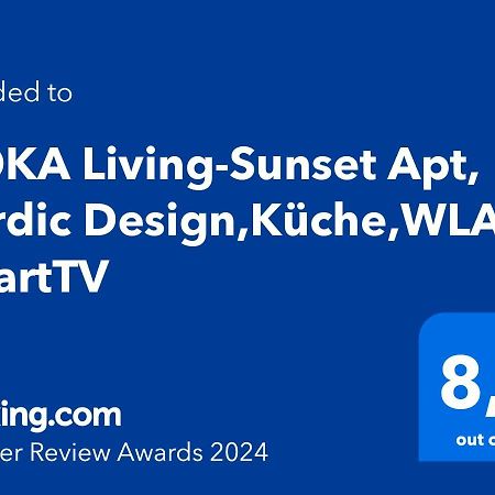 Moka Living-Sunset Apt, Nordic Design,Kueche,Wlan, Smarttv Magdeburgo Esterno foto