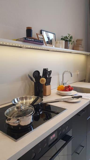 Moka Living-Sunset Apt, Nordic Design,Kueche,Wlan, Smarttv Magdeburgo Esterno foto